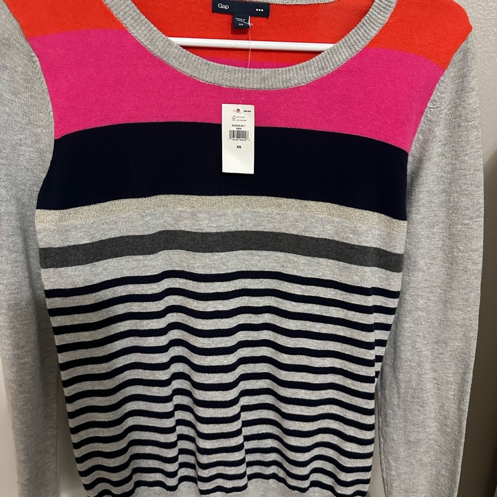 Gap striped sweater